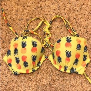 Pineapple Bikini Top